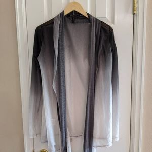 BCBG ombre wrap around top